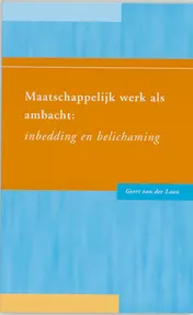 Omslag van Maatschappelijk werk als ambacht