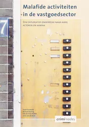 Omslag van Malafide activiteiten in de vastgoedsector