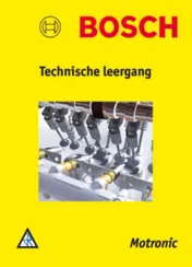 Omslag van Bosch Technische leergang Motronic