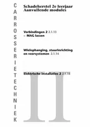 Omslag van Aanvullende modules