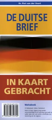 Omslag van De Duitse brief in kaart gebracht