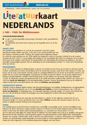 Omslag van Literatuurkaart Nederlands