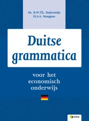 Omslag van Duitse grammatica voor het economisch onderwijs