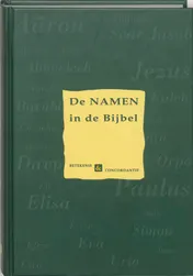 Omslag van De namen in de Bijbel