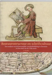 Omslag van Bestuursstructuur en schriftcultuur