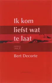 Omslag van Ik kom liefst wat te laat