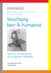 Omslag van Voorlopig ben ik humanist