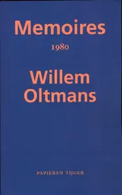 Omslag van Memoires 1980 Willem Oltmans