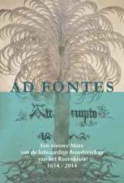 Omslag van Ad Fontes