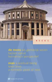 Omslag van De mens als geestelijk wezen, bezien vanuit hermetisch perspectief; Man - a spiritual being, seen from a hermetic point of view