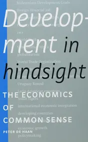Omslag van Development in Hindsight