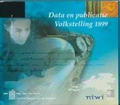 Omslag van data en publicatie volkstelling 1899