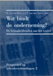 Omslag van Wat bindt de onderneming?