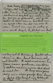 Omslag van Dagboek voor New York