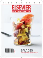 Omslag van Speciale editie Elsevier 100 Toprecepten