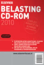 Omslag van Elsevier Belasting CD-Rom 2010
