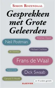 Omslag van Gesprekken met grote geleerden