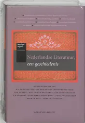 Omslag van Nederlandse literatuur, een geschiedenis