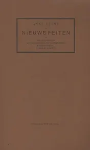 Omslag van Nieuwe feiten