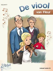 Omslag van De viool van Fleur