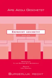 Omslag van Erfrecht geschetst