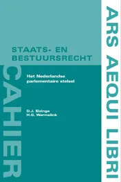 Omslag van Het Nederlandse parlementaire stelsel