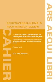 Omslag van '... om te doen ophouden de menigvuldige twistgedingen ...'