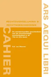 Omslag van De wonderbaarlijke geschiedenis van de onrechtmatige overheidsdaad in de 19e en 20e eeuw