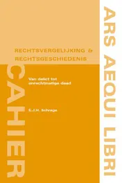 Omslag van Van delict tot onrechtmatige daad