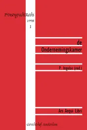 Omslag van De Ondernemingskamer