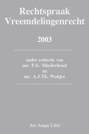 Omslag van Rechtspraak vreemdelingenrecht in 100 uitspraken