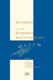 Omslag van Inleiding tot het Europees bestuursrecht