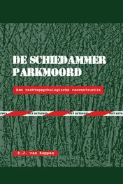 Omslag van De Schiedammer parkmoord
