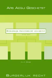 Omslag van Burgerlijk procesrecht geschetst