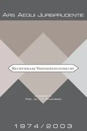 Omslag van Jurisprudentie 1974-2003