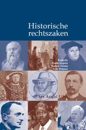Omslag van Historische rechtszaken
