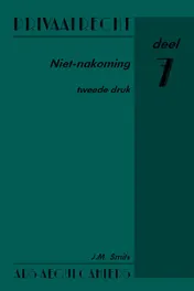 Omslag van Niet-nakoming