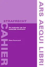 Omslag van Methode van het materiele strafrecht