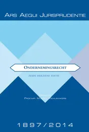 Omslag van Ondernemingsrecht
