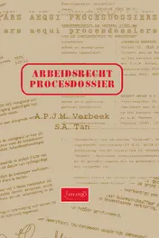 Omslag van Arbeidsrecht procesdossier