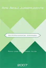 Omslag van Rechtsfilosofische annotaties