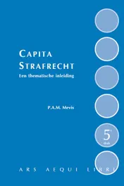 Omslag van Capita Strafrecht