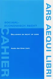 Omslag van Gelijkheid en recht op zorg