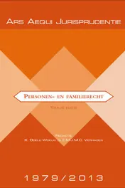 Omslag van jurisprundentie 1979-2013