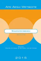 Omslag van De Europese staatssteunregels 2015