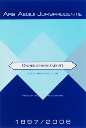 Omslag van Ondernemingsrecht
