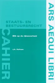 Omslag van Blik op de rijksoverheid