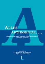 Omslag van Alles afwegende