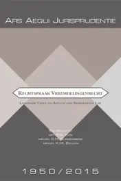 Omslag van Rechtspraak vreemdelingerecht