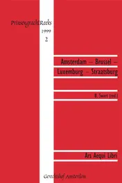 Omslag van Amsterdam- Brussel-Luxemburg-Straatsburg